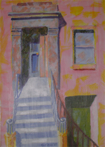 Escalera pastel<br>autor: @autor