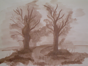 Almas gemelas en sepia <br>autor: @autor