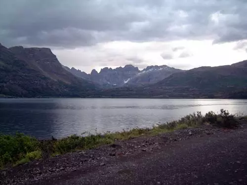 Lagunas de Epu Lauquen antes de la tormenta<br>autor