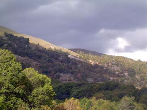 Nubes tormentosas en Epu Lauquen<br>autor