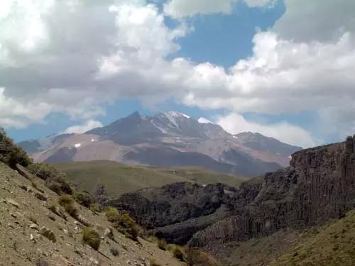 El volcán Domuyo se deja ver<br>autor